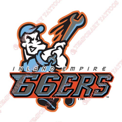 Inland Empire 66ers Customize Temporary Tattoos Stickers NO.7665